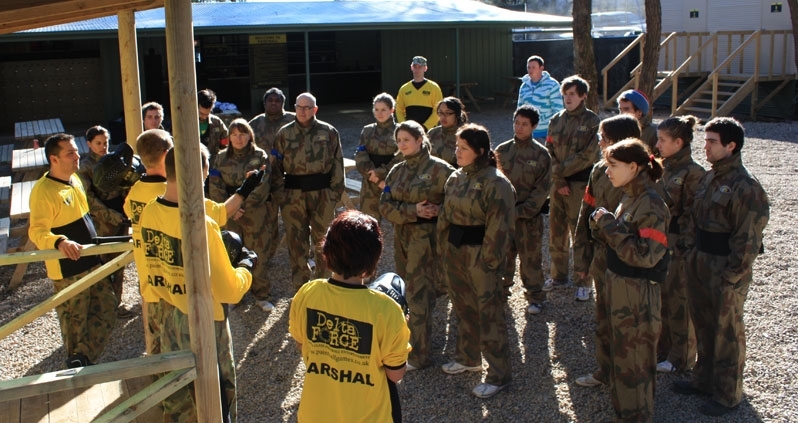 Team days paintball group