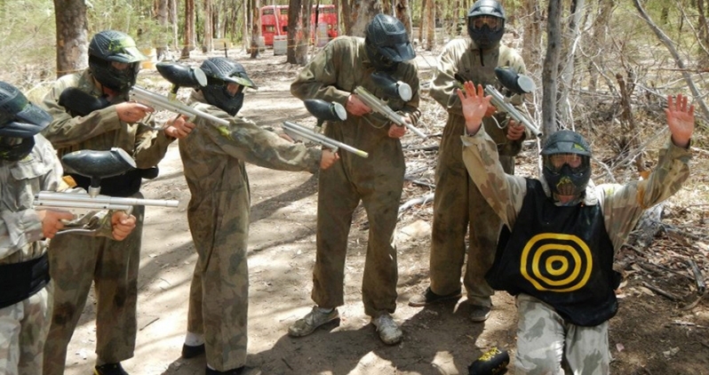 Stag & hen groups paintball group